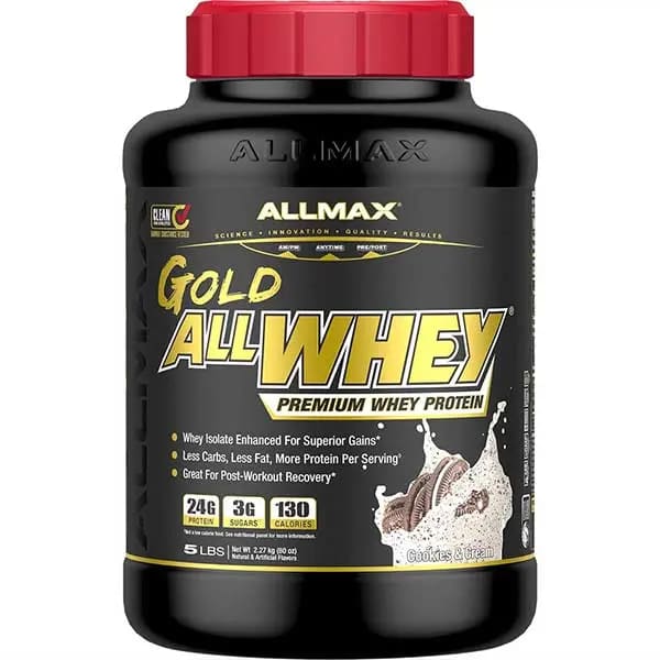 Allmax ALL WHEY GOLD | 2,27 Kg Allmax ALL WHEY GOLD | 2,27 Kg